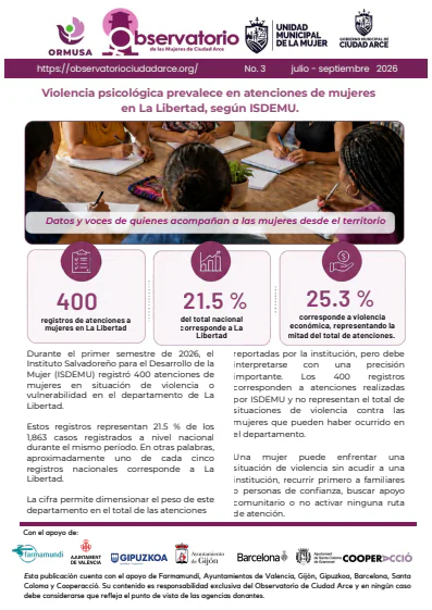 Boletina – Julio – Septiembre– 2026